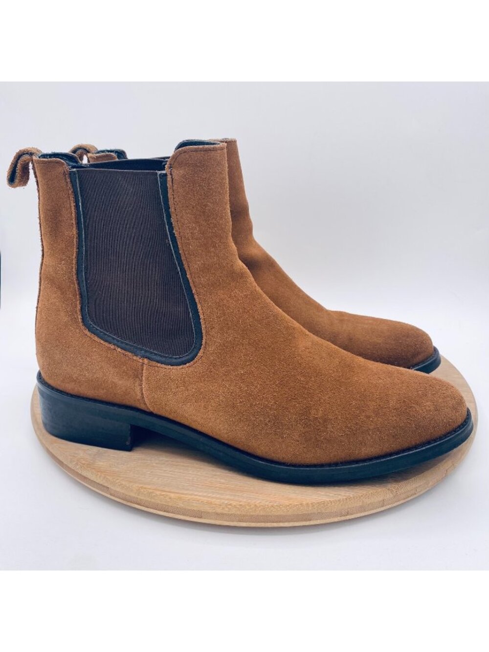 Thursday Boot Company Brown Suede Chelsea Ankle Boots
